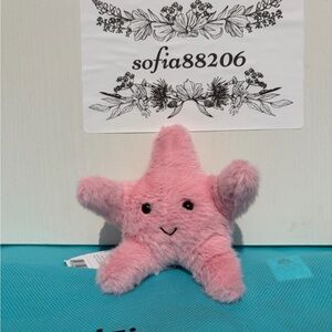 AUTHENTIC❗️Jellycat fluffy starfish- NWT